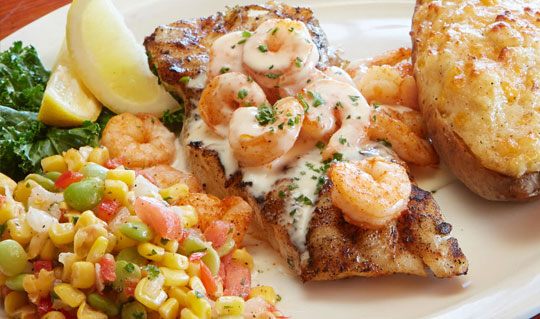 Dining at Back Porch Seafood & Oyster House