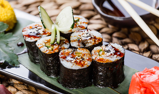 Dining at Tatsu Sushi