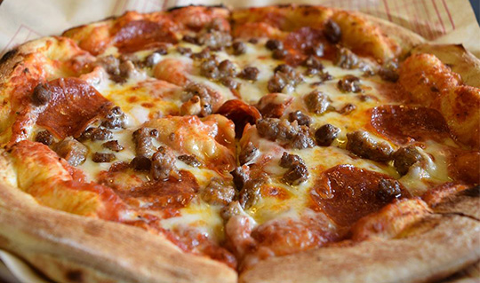 Dining at MOD Pizza