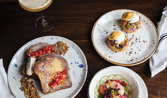 Dining at Fixe Southern House