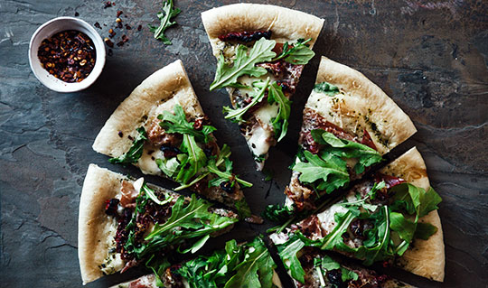 Dining at Great White Pizza