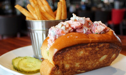 Dining at Tony C's Sports Bar & Grill