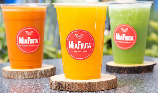 Dining at MiaFruta