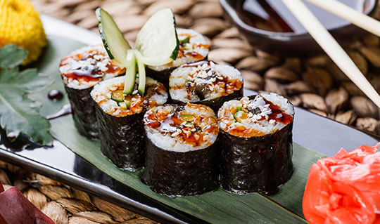 Dining at UMI of Japan